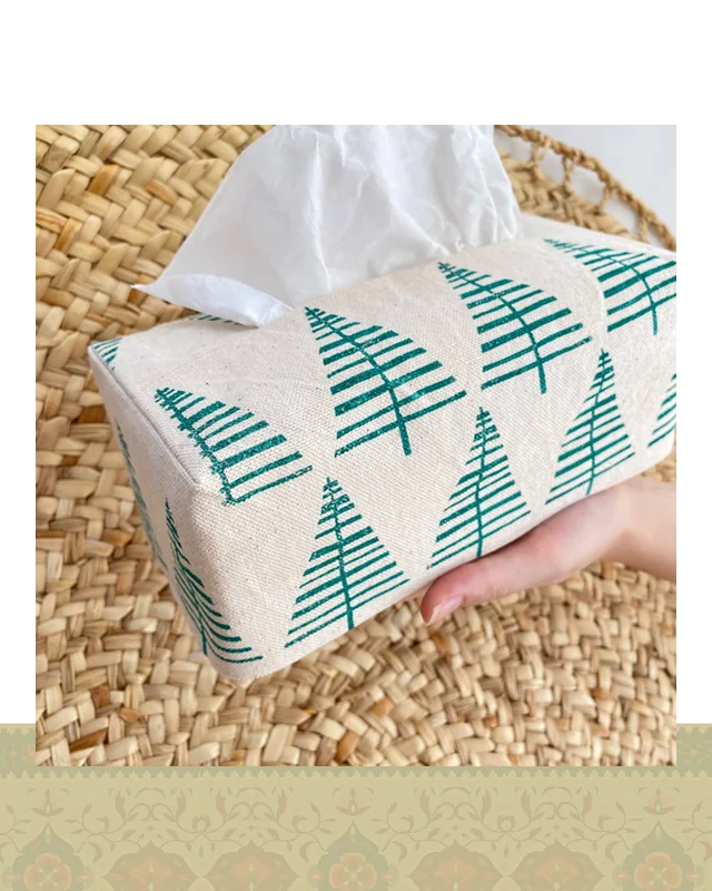 جای دستمال کاغذی طرح کاج در دیارلند