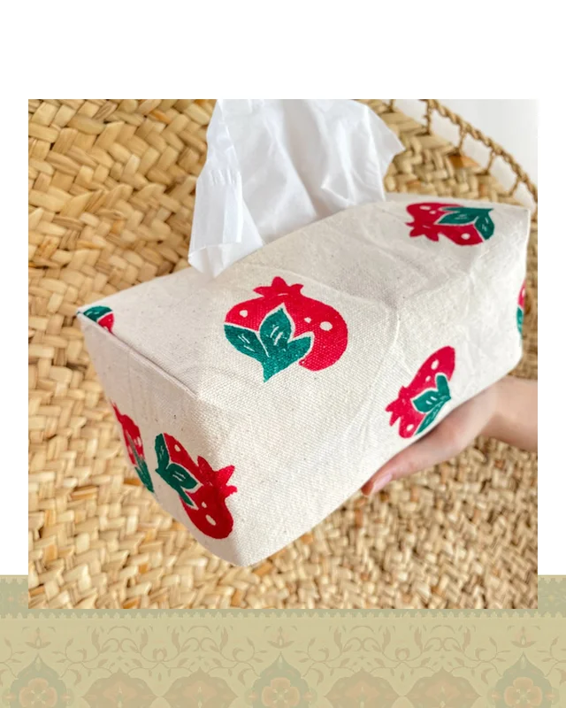جای دستمال کاغذی طرح انار در دیارلند