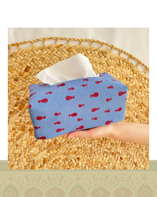 جای دستمال کاغذی طرح ماهی