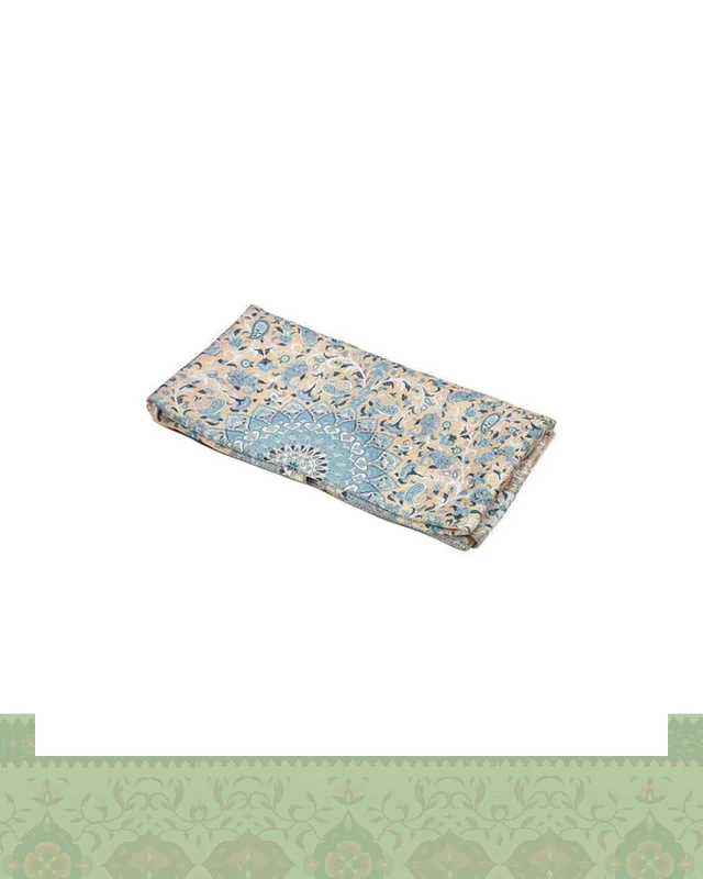 خرید ترمه ابریشم 1*1 طرح بهاران ارزی