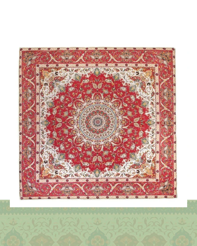 ترمه ابریشم 1*1 طرح ماهور