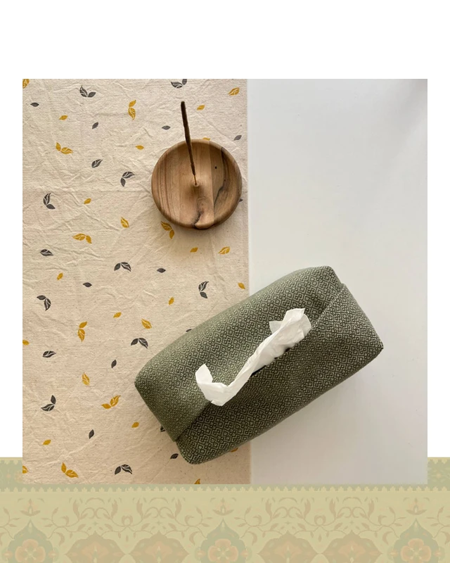 جای دستمال کاغذی کلاسیک طرح لومینوس - سدری