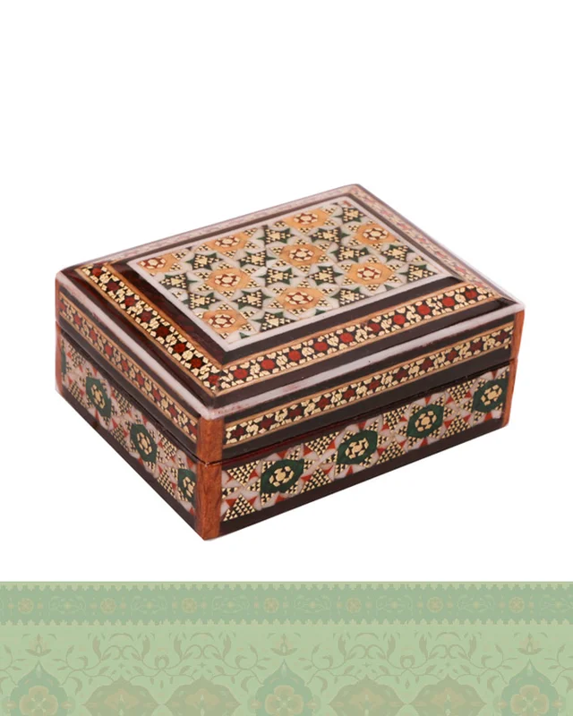 ارسال و فروش جعبه جواهرات خاتم کاری اعلا در خارج از کشور