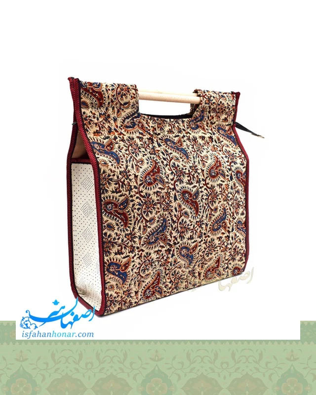 قیمت ساک هدیه قلمکار دسته چوبی 40 سانتیمتری در اروپا و آمریکا