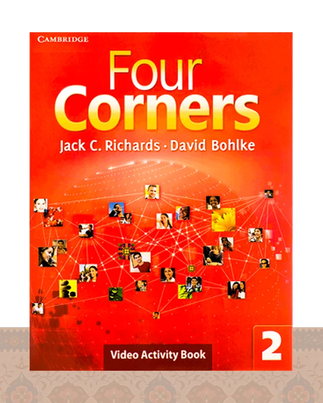 کتاب فیلم فور کورنرز ویرایش قدیم Four Corners 2 Video Activity book
