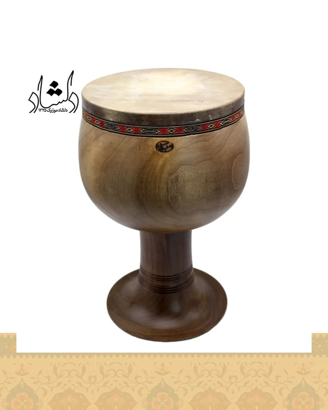 تنبک صمد شیرانی 4 مهر دهانه 28 طرح 1 در دیارلند
