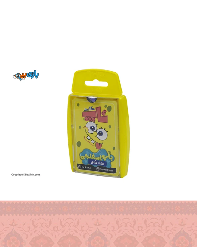 بازی رومیزی تاپ کارت باب اسفنجی ذهن آرا