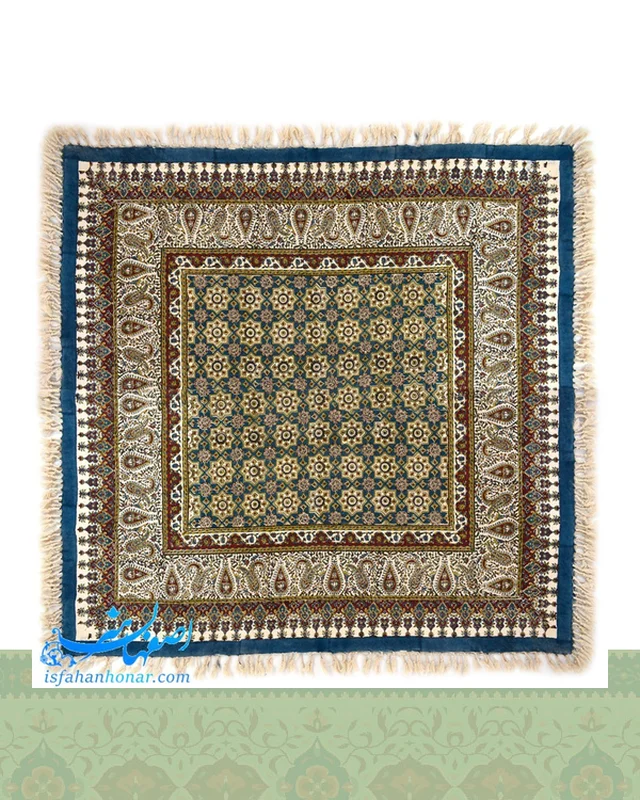 رومیزی قلمکار نفیس ابعاد 100×100 سانتیمتر در دیارلند