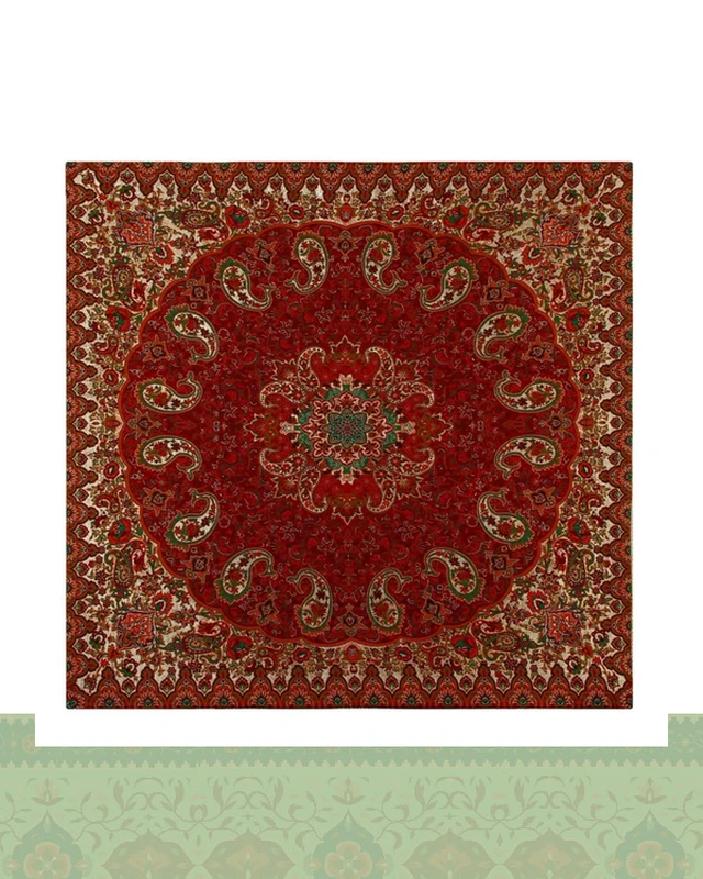 ترمه پلی استر 1*1 طرح نسترن