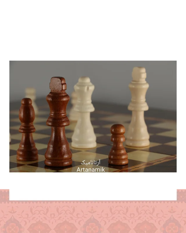خرید مهره شطرنج چوبی بزرگ در اروپا و آمریکا