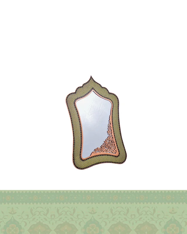 خرید آینه و شمعدان مس و خاتم ارزی