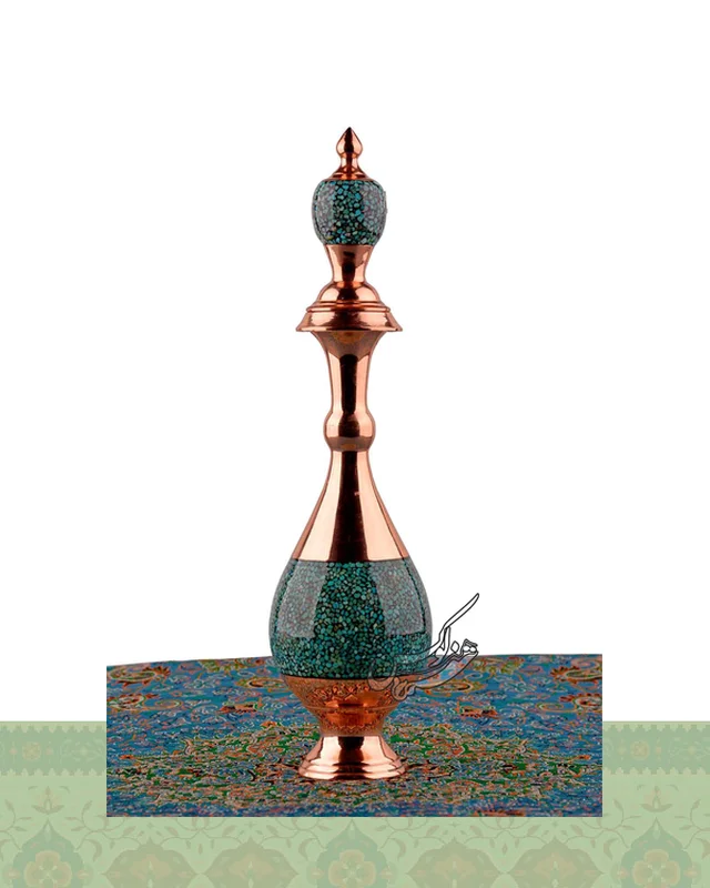 ارسال و فروش تنگ فیروزه کوبی صراحی متوسط در خارج از کشور