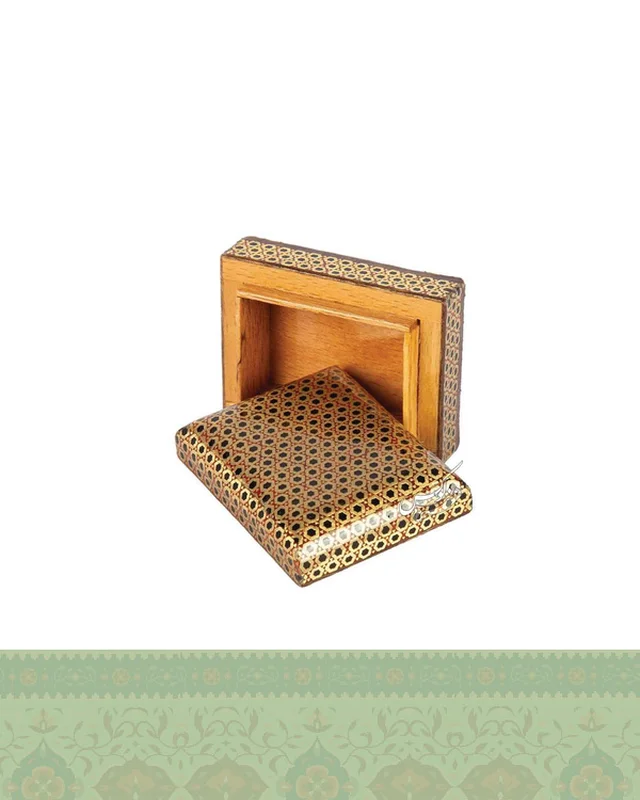 عکس جا سکه ای خاتم کاری