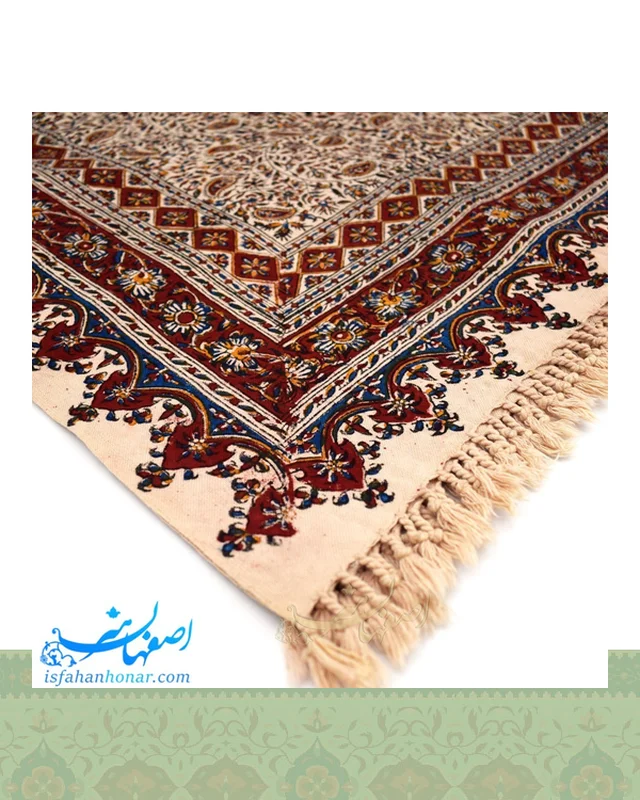 رومیزی شش نفره قلمکار ابعاد200×135 سانتیمتر در دیارلند