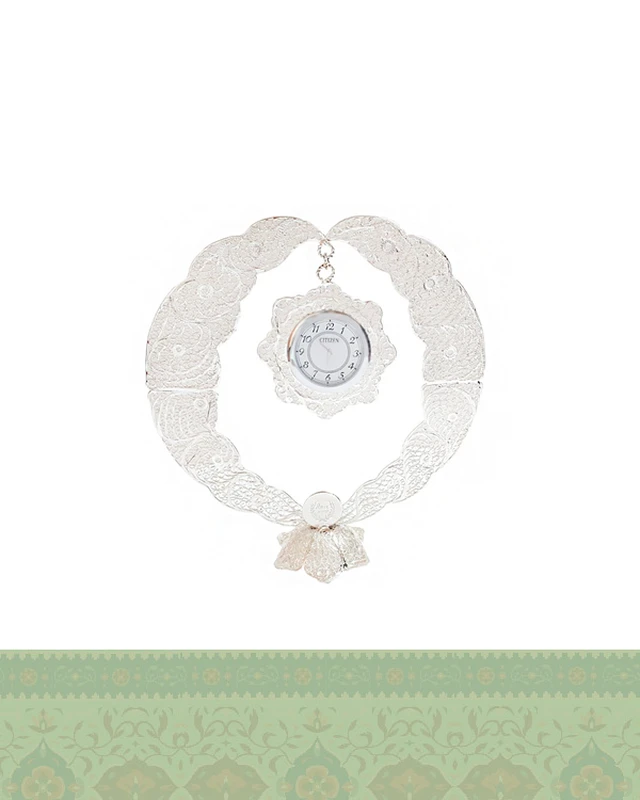 ساعت رومیزی ملیله مدل دایره (Circle)