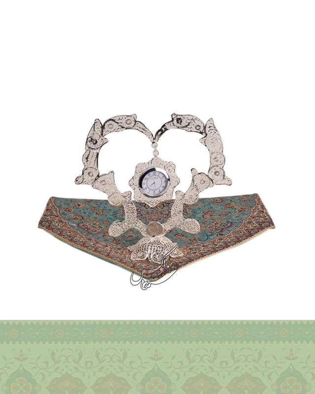 ساعت ملیله کاری اصفهان