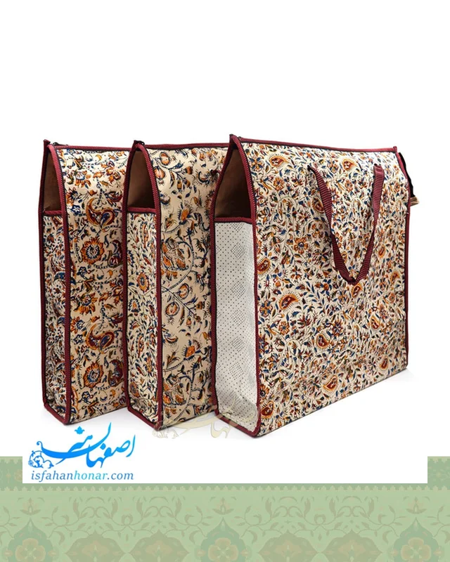 خرید ساک قلمکار ابعاد 40×50 سانتیمتر از ایران
