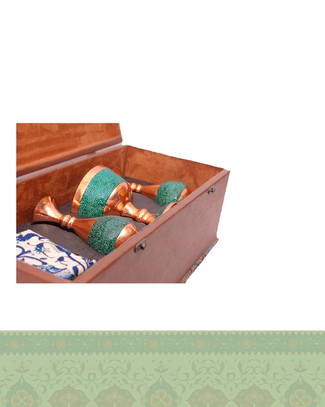 سنگاب و گلدان فیروزه کوب