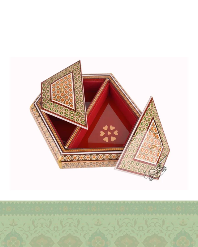 شکلات خوری خاتم کاری دو درب در دیارلند