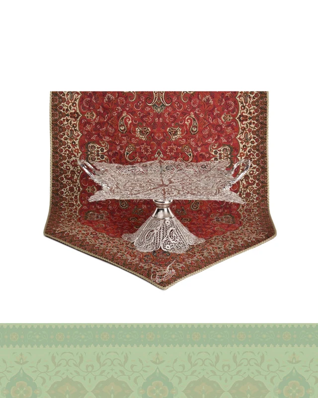 شیرینی خوری تخت ملیله کاری