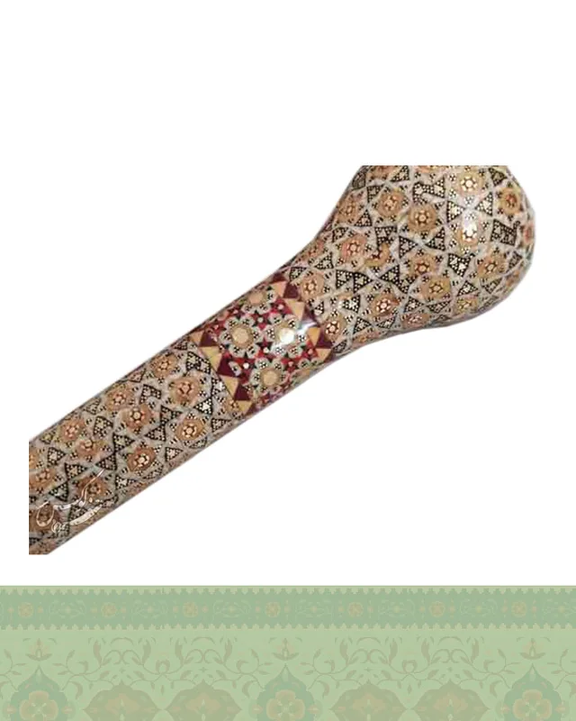 عصا چوب دستی خاتم کاری در دیارلند