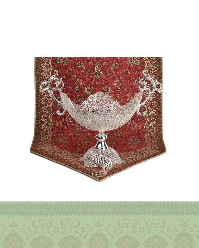 کشکول ملیله کاری سایز متوسط