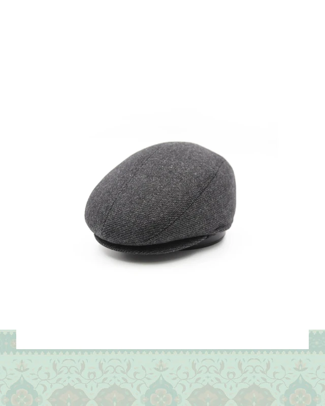 کلاه کپی گوشی دار دودی - S (56-57)