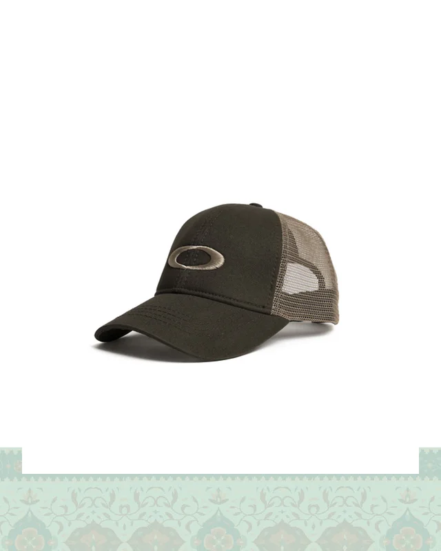 عکس کلاه بيسبالي کتان پشت تور گلدوزي لوگو oakley