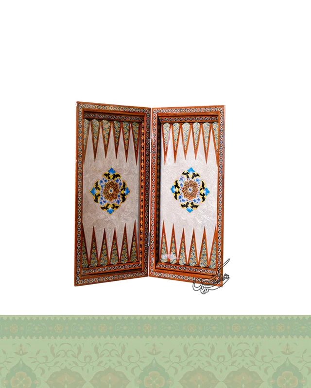 تخته نرد و صفحه شطرنج تذهیب در دیارلند