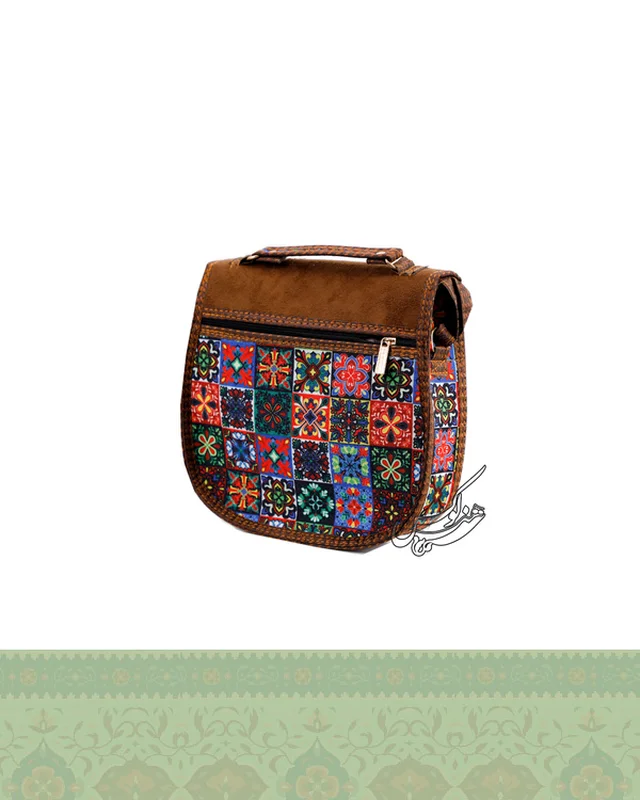 کیف پارچه ای طرح سنتی مدل چهار گل در دیارلند