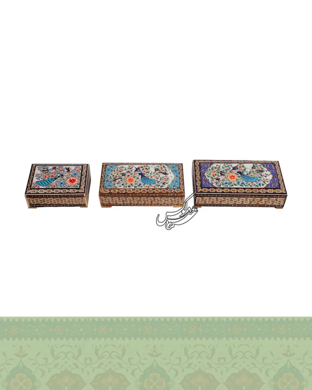 ارسال و فروش جعبه جواهرات شکارگاه خاتم در خارج از کشور