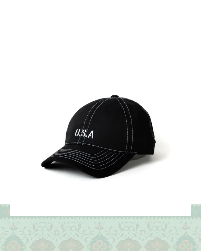 کلاه کتان مینیمال U.S.A  در دیارلند