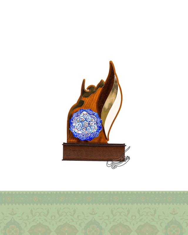 تندیس معلم مینا کاری