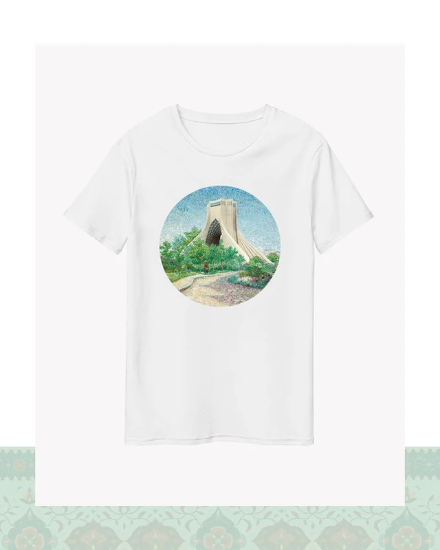 تیشرت رویای آزادی ۲۶ - مشکی-Oversized در دیارلند