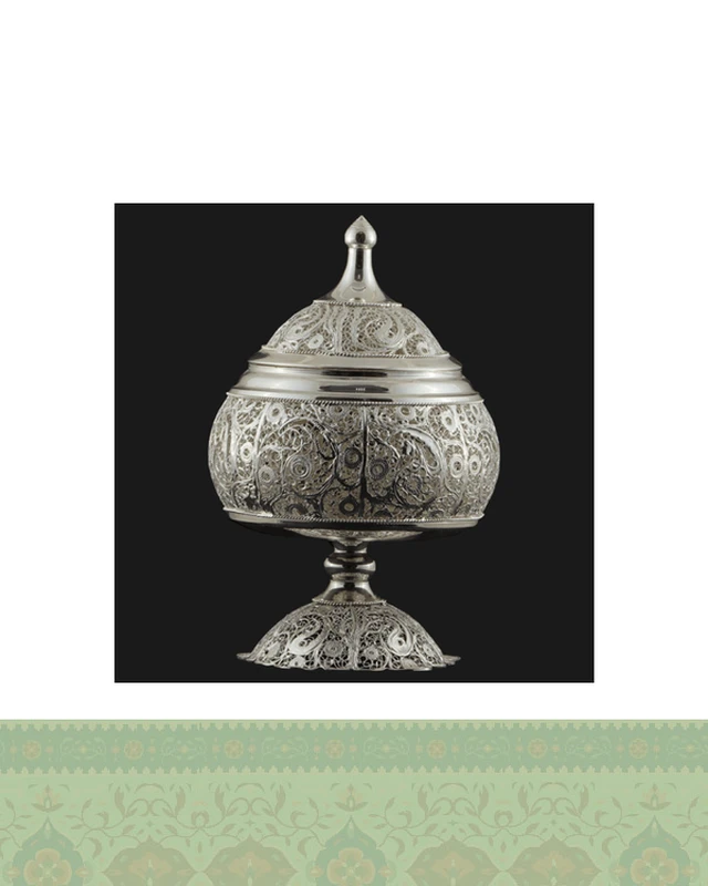 گز خوری ملیله کاری مدل سیبی
