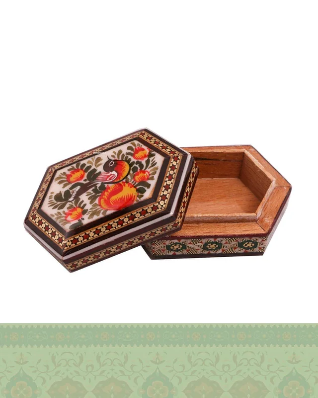 ارسال و فروش جعبه جواهر خاتم کاری کد 855 در خارج از کشور