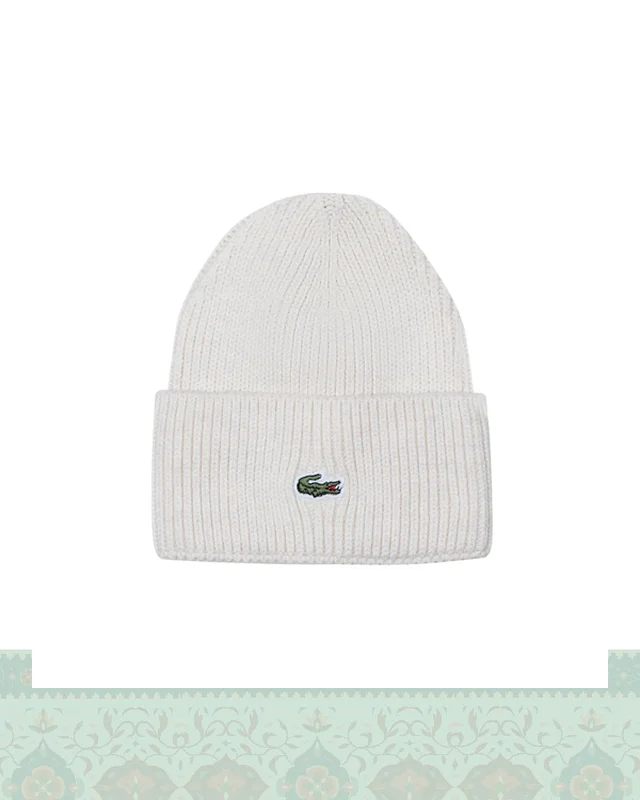 ارسال و فروش کلاه بافت آكرليك لبه برگرد گلدوزي Lacoste  در خارج از کشور