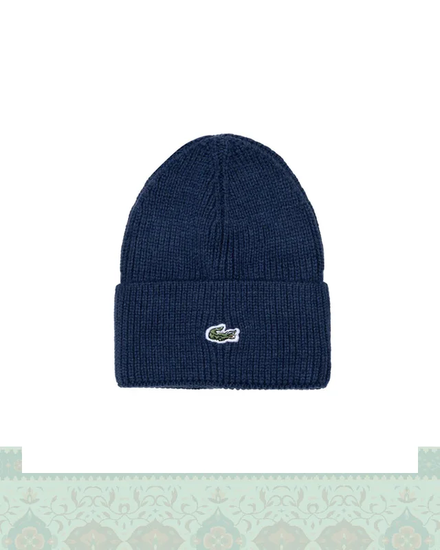 کلاه بافت آكرليك لبه برگرد گلدوزي Lacoste  در دیارلند
