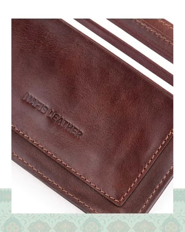 ارسال و فروش کیف پول چرم مردانه مدل 97396  در خارج از کشور
