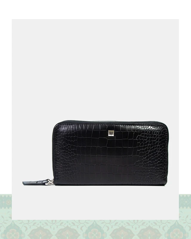 کیف کلاچ چرم مردانه مدل 40000127 - عسلی / ONO