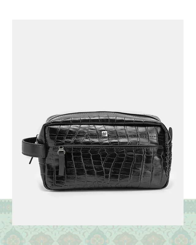 کیف کلاچ چرم مردانه مدل 4100075 - عسلی / ONO