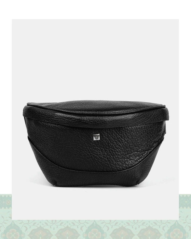 کیف کمری چرم مردانه مدل 42000262 - مشکی / ONO