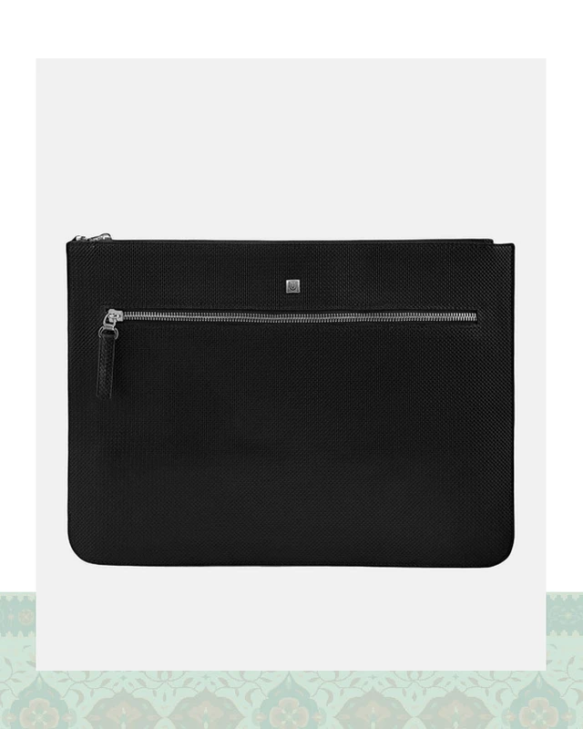 کیف کلاچ چرم مردانه مدل 440003 - مشکی / ONO