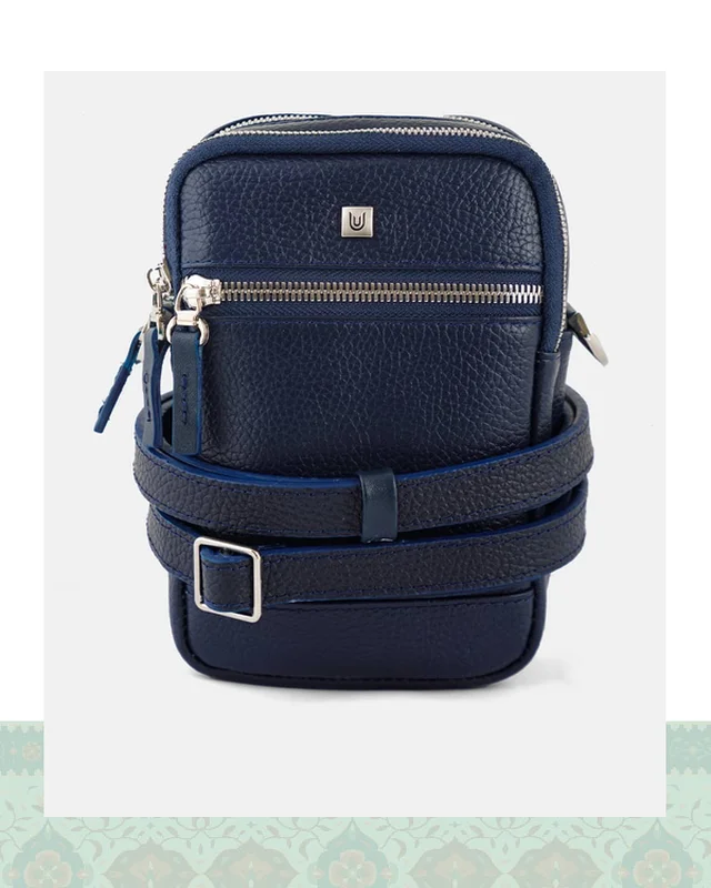 ارسال و فروش کیف کراس بادی چرم مردانه مدل 4200083  در خارج از کشور