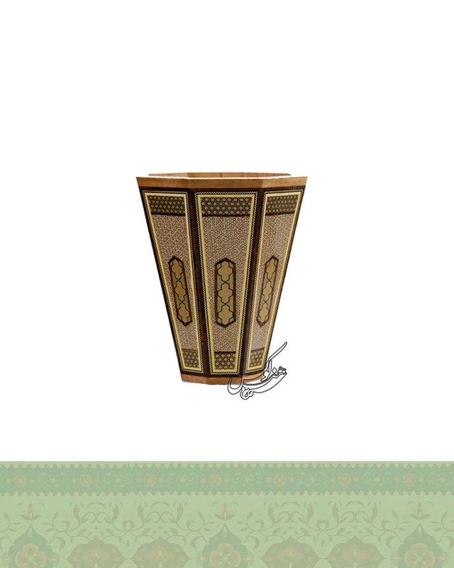 سطل خاتم کاری هنر لوکس