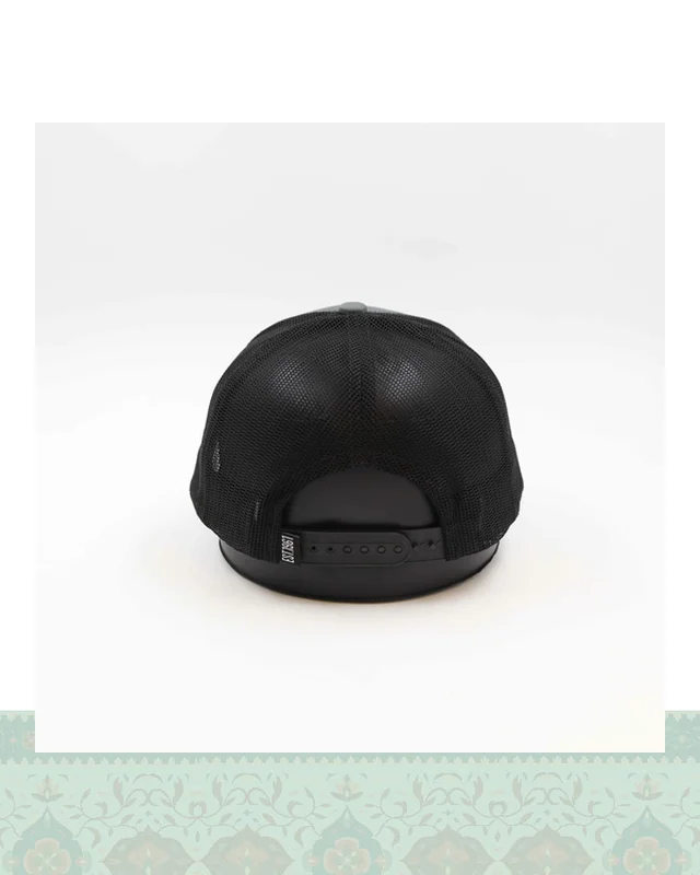 عکس کلاه بیسبالی كتان LEATHER PATC
