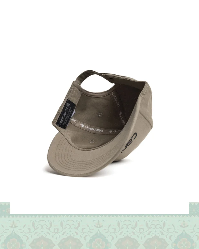 خرید کلاه بیسبالی کتان گلدوزی لوگوفونت CARHARTT  ارزی