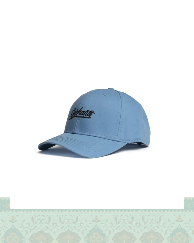 عکس کلاه بیسبالی کتان گلدوزی شکسته carhartt