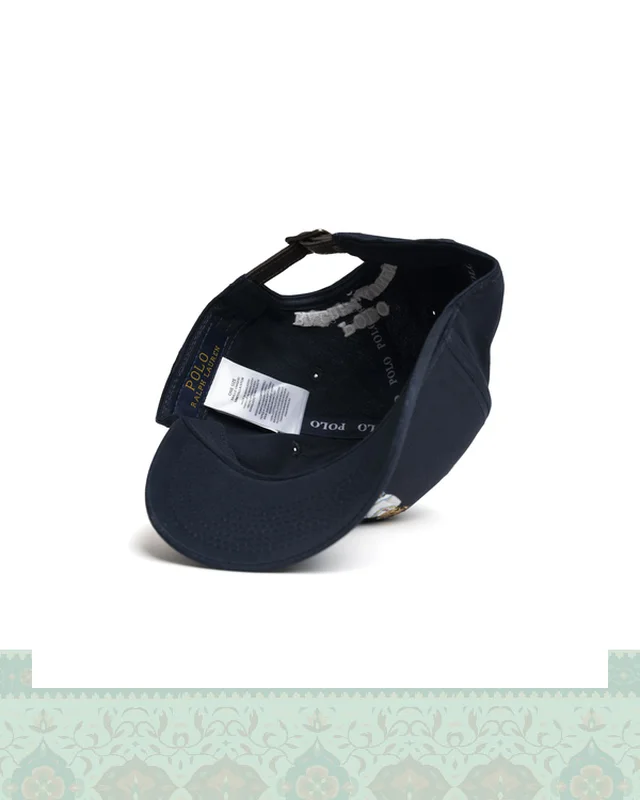 عکس کلاه بیسبالی کتان گلدوزی تدی POLO