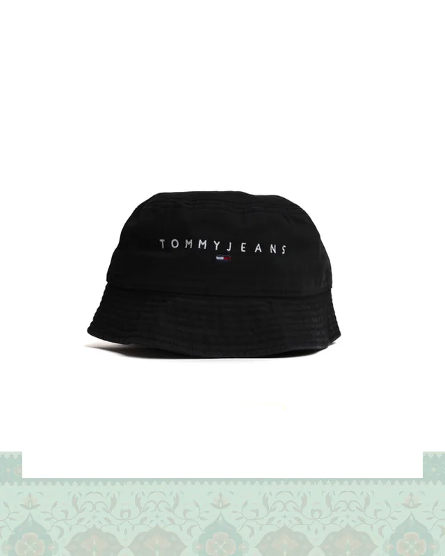ارسال و فروش کلاه کتان باکت گلدوزی فونت TOMMY  در خارج از کشور